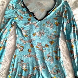 Tom and Jerry PJ Onesie